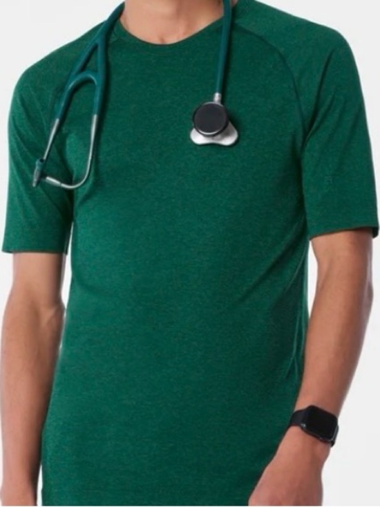 Figs Other - FIGS Men’s Forest Green Makato Seamless Shortsleeve Underscrub size S